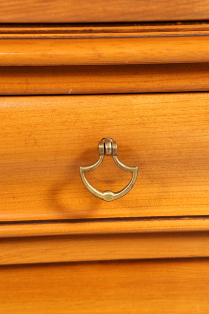 Stilvoller Französischer Vtirinenschrank Grange Stil Antik Stil Vitrine Kirschbaum Bücherschrank 60s Anrichte Landhaus