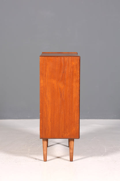 Wunderschöne Mid Century Kommode Danish Design Vintage 60s 70s Schrank Schubladenkommode