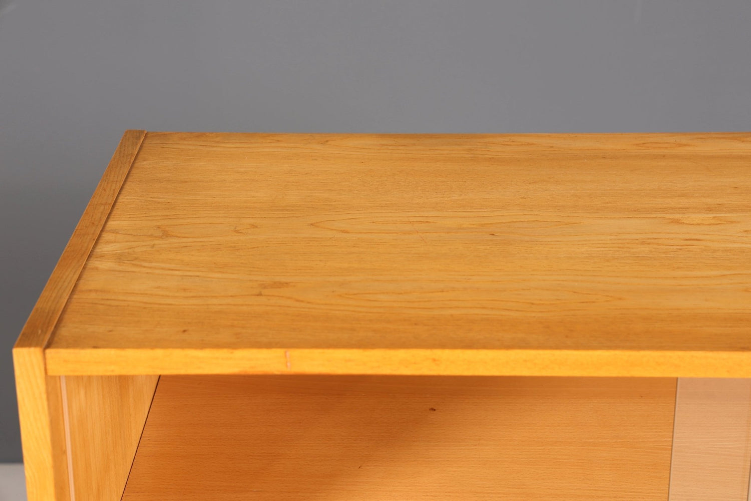 Schlichtes Original Hellerau Vitrine Mid Century Vertiko Schrank Franz Ehrlich 602 Kommode Regal