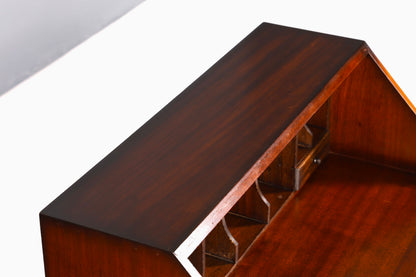 Wunderschöner Englischer Sekretär echt Lederauflage Schreibkommode Mahagoni Schreibtisch Kommode