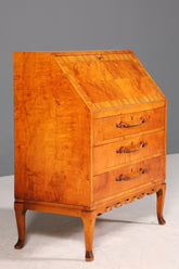 Edler Sekretär um 1930 Büro Kommode echt Holz Sekretär Schreibtisch Kommode