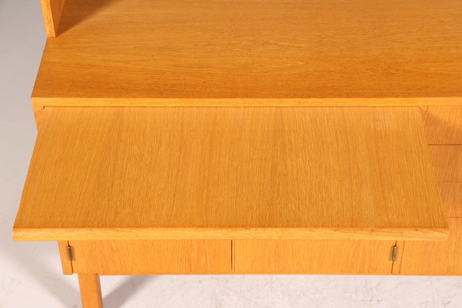 Stilvolles Mid Century Regal Danish Design Sekretär echt Holz Schrank Vintage Kommode