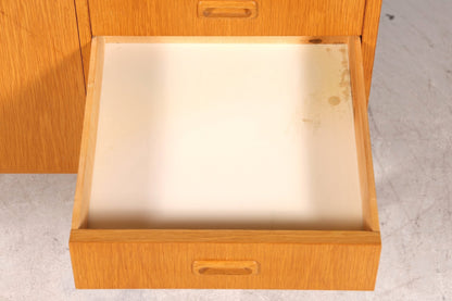 Stilvolles Mid Century Regal Danish Design Sekretär echt Holz Schrank Vintage Kommode