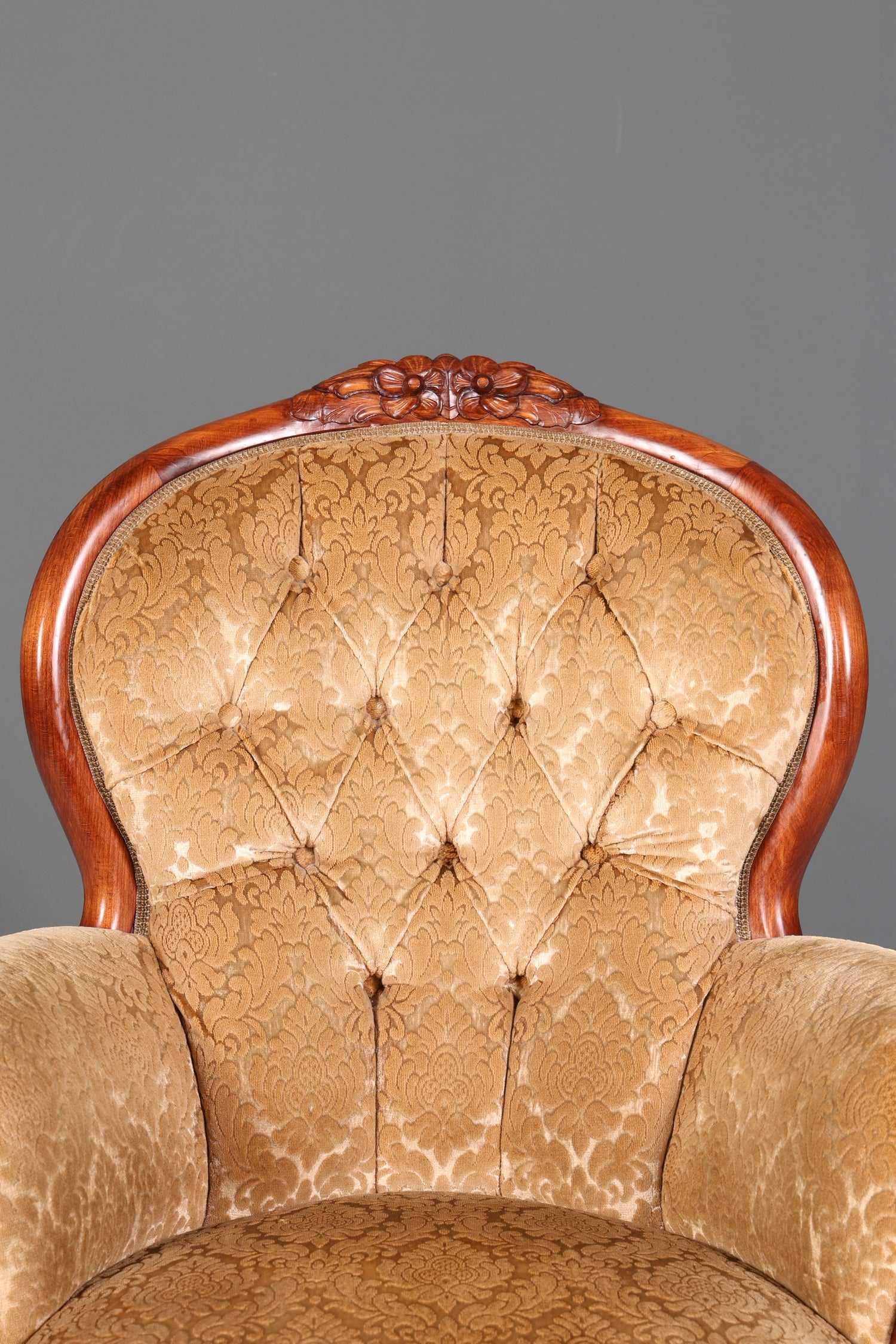 Edler Sessel im Louis Philippe Stil 60s &quot;Bergère&quot; Barock Stil Sessel Lounge Sessel 2 von 2