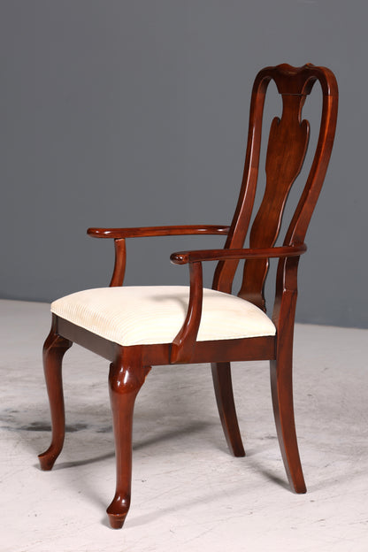 F140 Finish 2v2 DREXEL Wunderschöner Englischer Stuhl UK Küchenstuhl Antik Stil Sekretär Stuhl Polsterstuhl