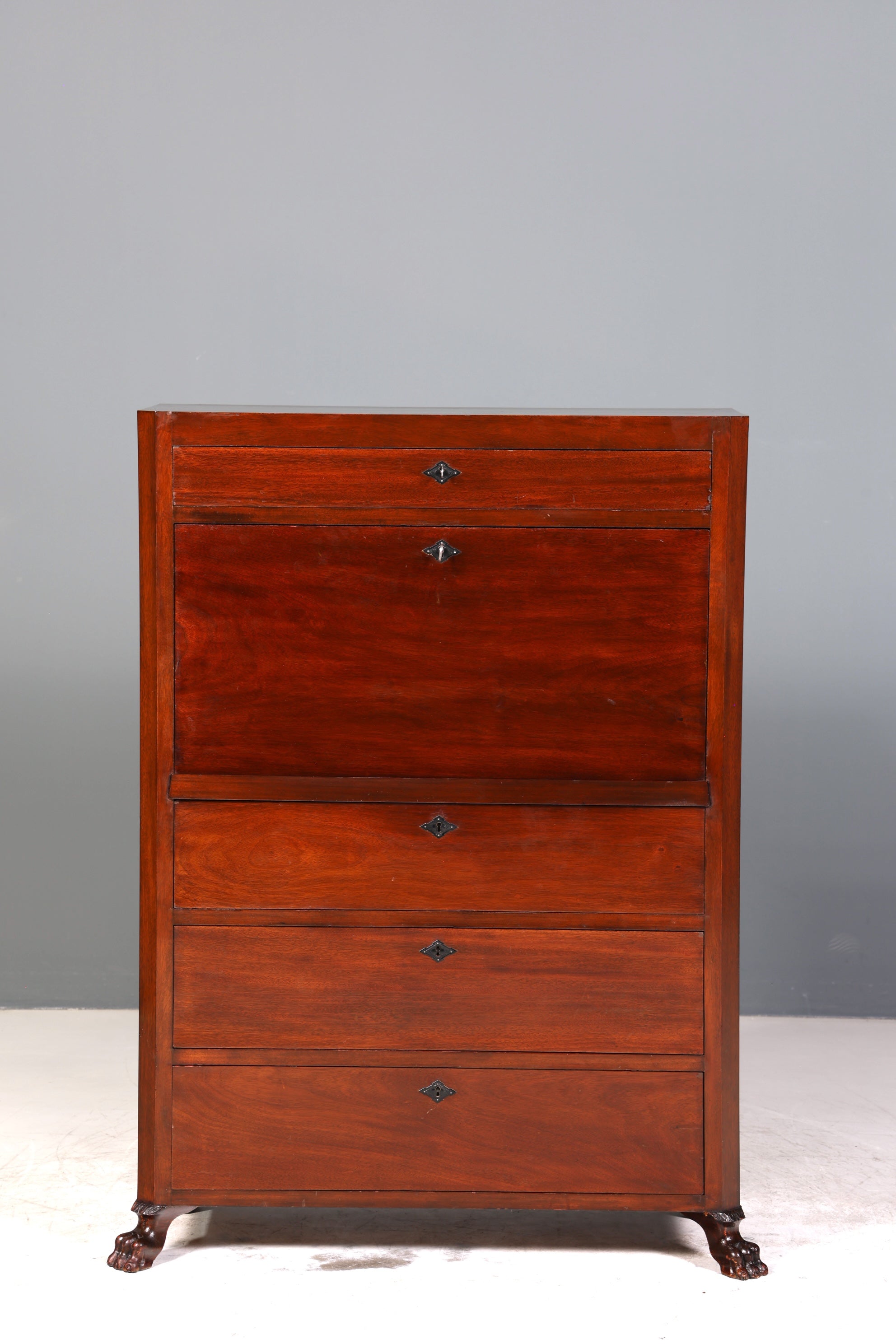 Traumhafter Louis Philippe Sekretär Vertiko Biedermeier Kommode Schubladenkommode