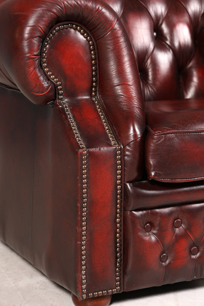Wunderschöner Original Chesterfield Centurion Sessel Englischer Armlehnsessel Englisch Herrensessel