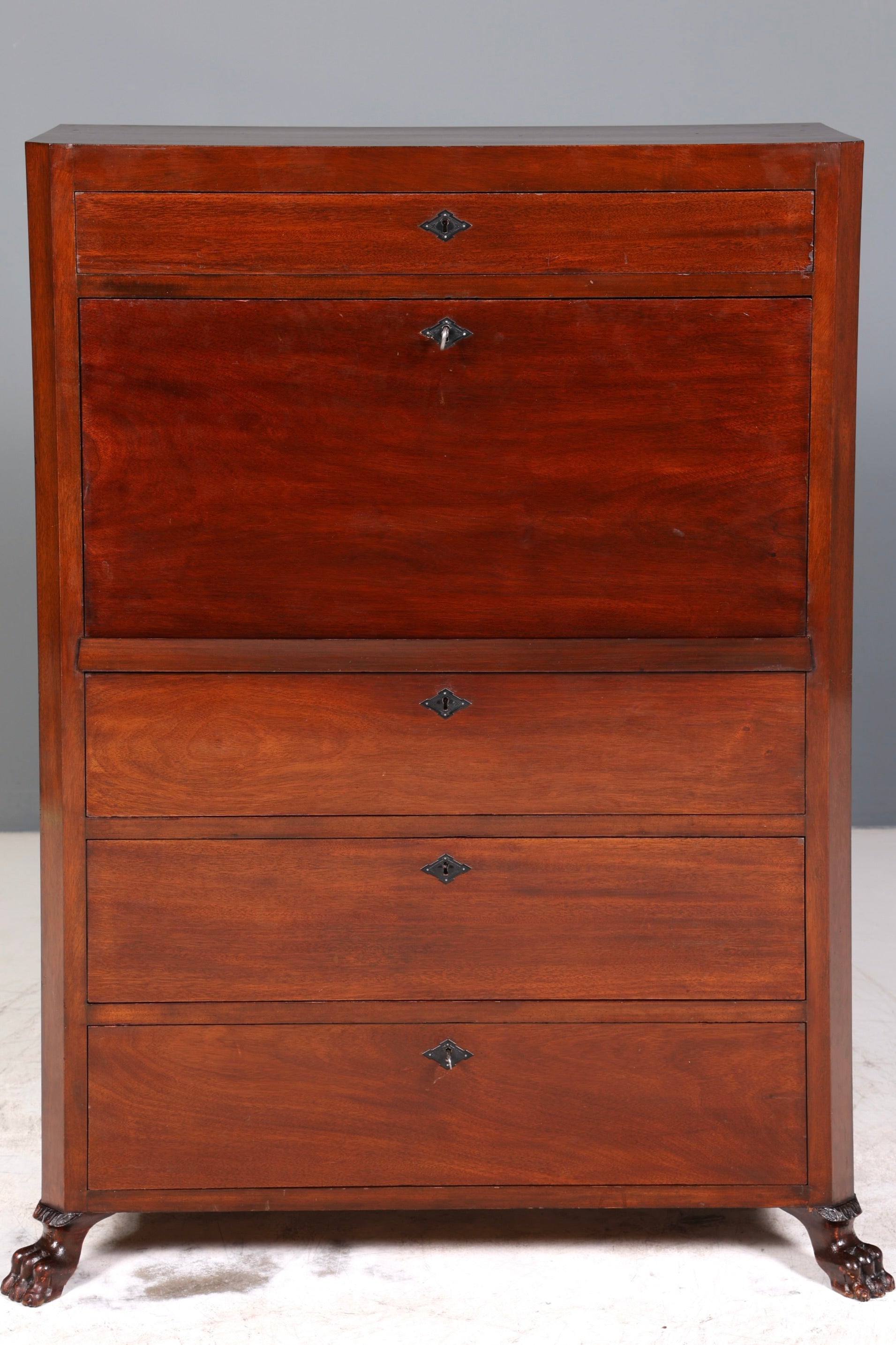 Traumhafter Louis Philippe Sekretär Vertiko Biedermeier Kommode Schubladenkommode