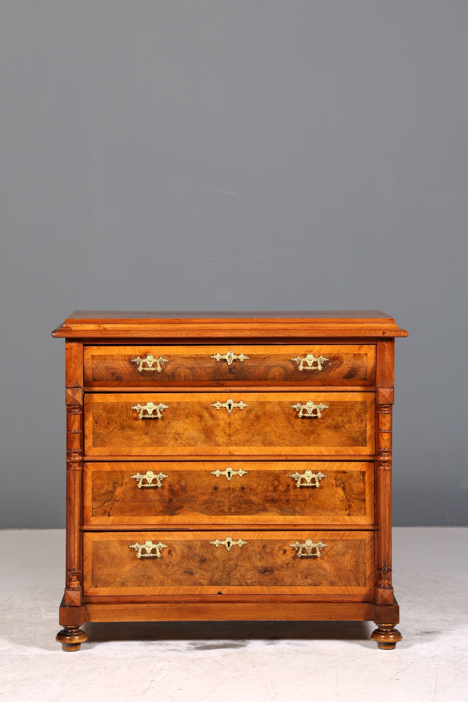 Wunderschöne Louis Philippe Kommode Gründerzeit Schubladen Kommode um 1880