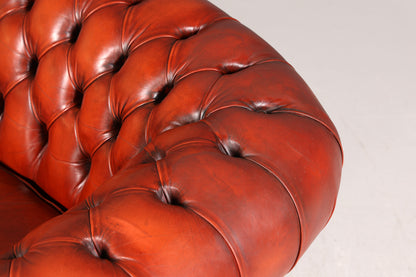 Traumhaftes Original Chesterfield Sofa 2-Sitzer UK Couch England Polstersofa