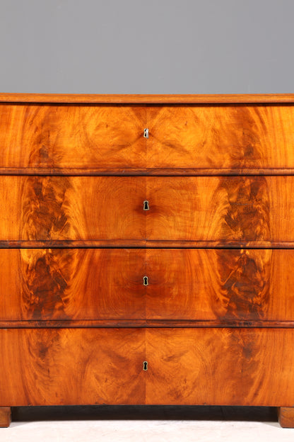 Stilvolle Biedermeier Kommode Louis Philippe Antik Schubladen Kommode Wäschekommode