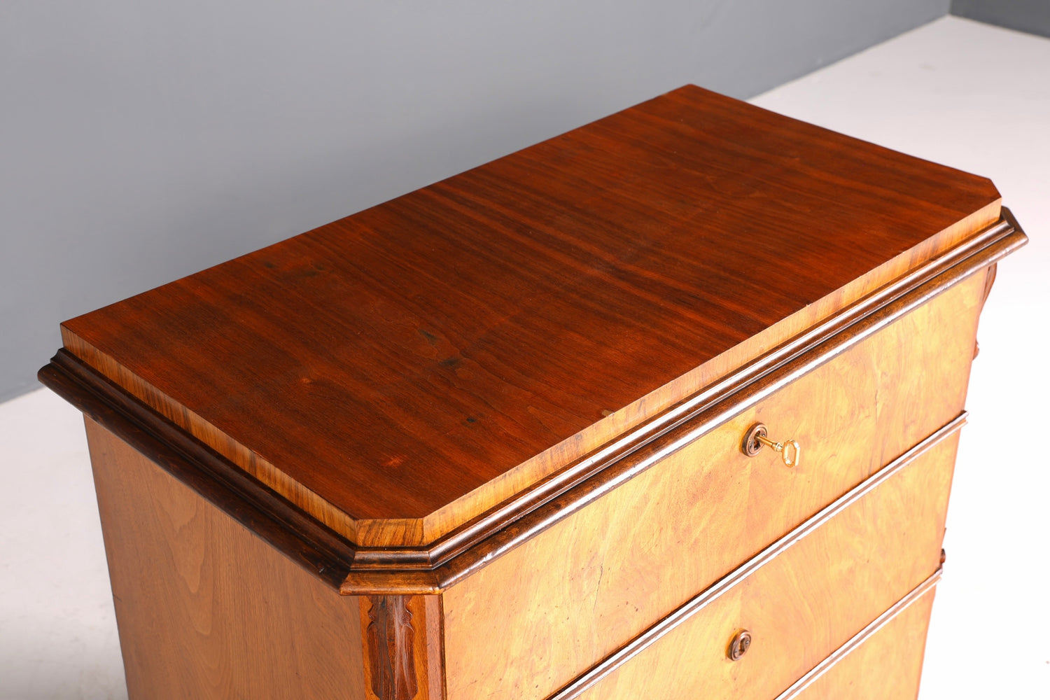 Wunderschöne Louis Philippe Kommode Gründerzeit Schubladen Kommode um 1880