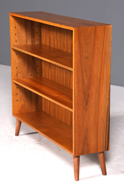 Wunderschönes Original Musterring Regal Vintage Bücherregal Mid Century 60er Jahre Holz Regal 1 von 2