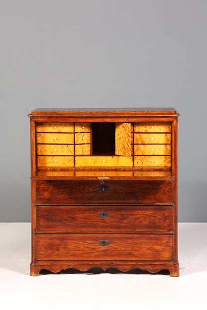 Traumhafter Louis Philippe Sekretär um 1880 Biedermeier Antik Schrank Chiffoniere Kommode