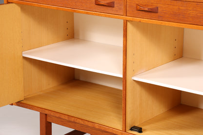 Edles Mid Century Sideboard &quot;Ulferts- Made in Sweden&quot; Teak Holz Schrank Retro Kommode Vintage TV Schrank 60er Jahre