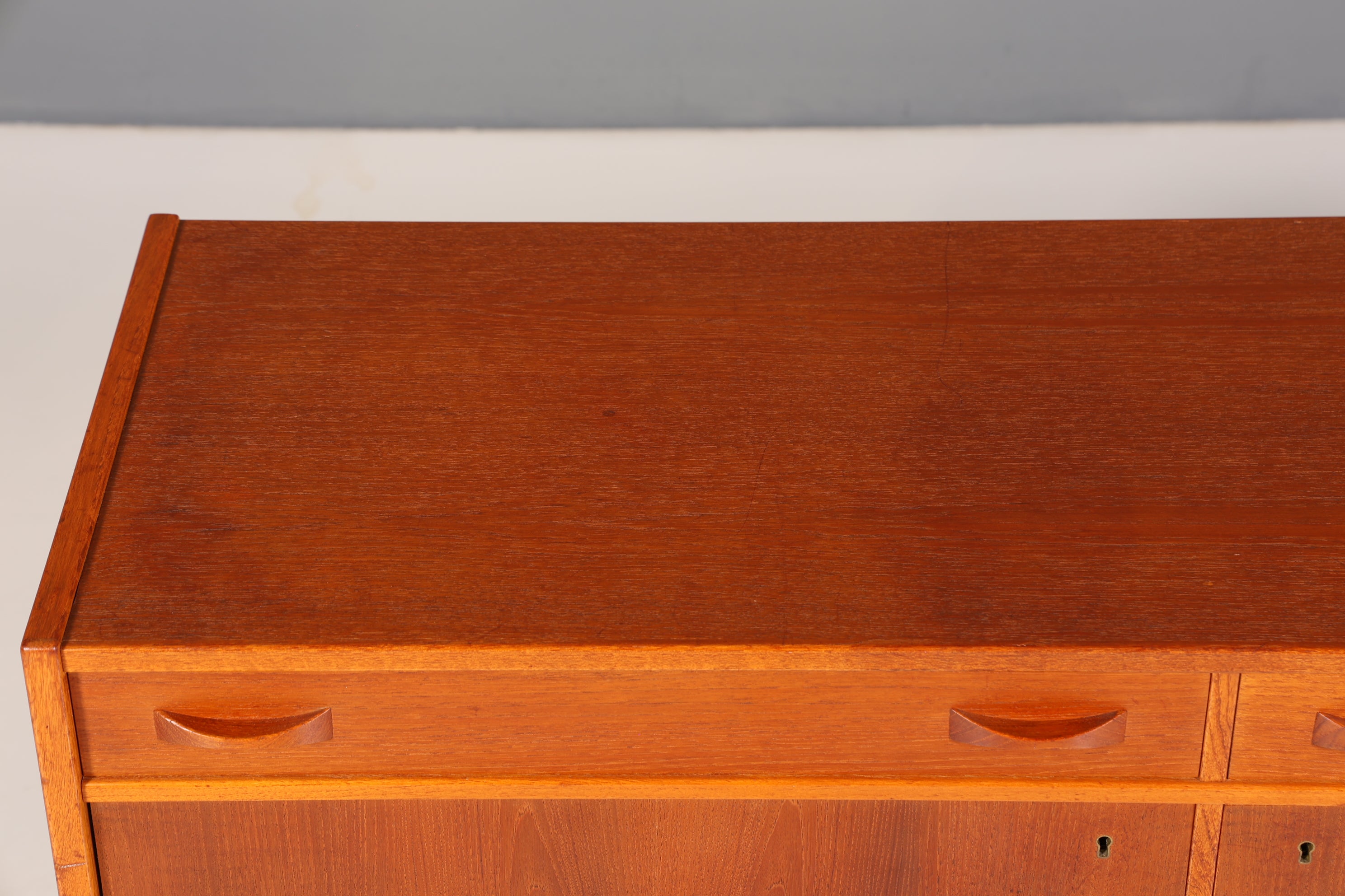 Edles Mid Century Sideboard &quot;Ulferts- Made in Sweden&quot; Teak Holz Schrank Retro Kommode Vintage TV Schrank 60er Jahre