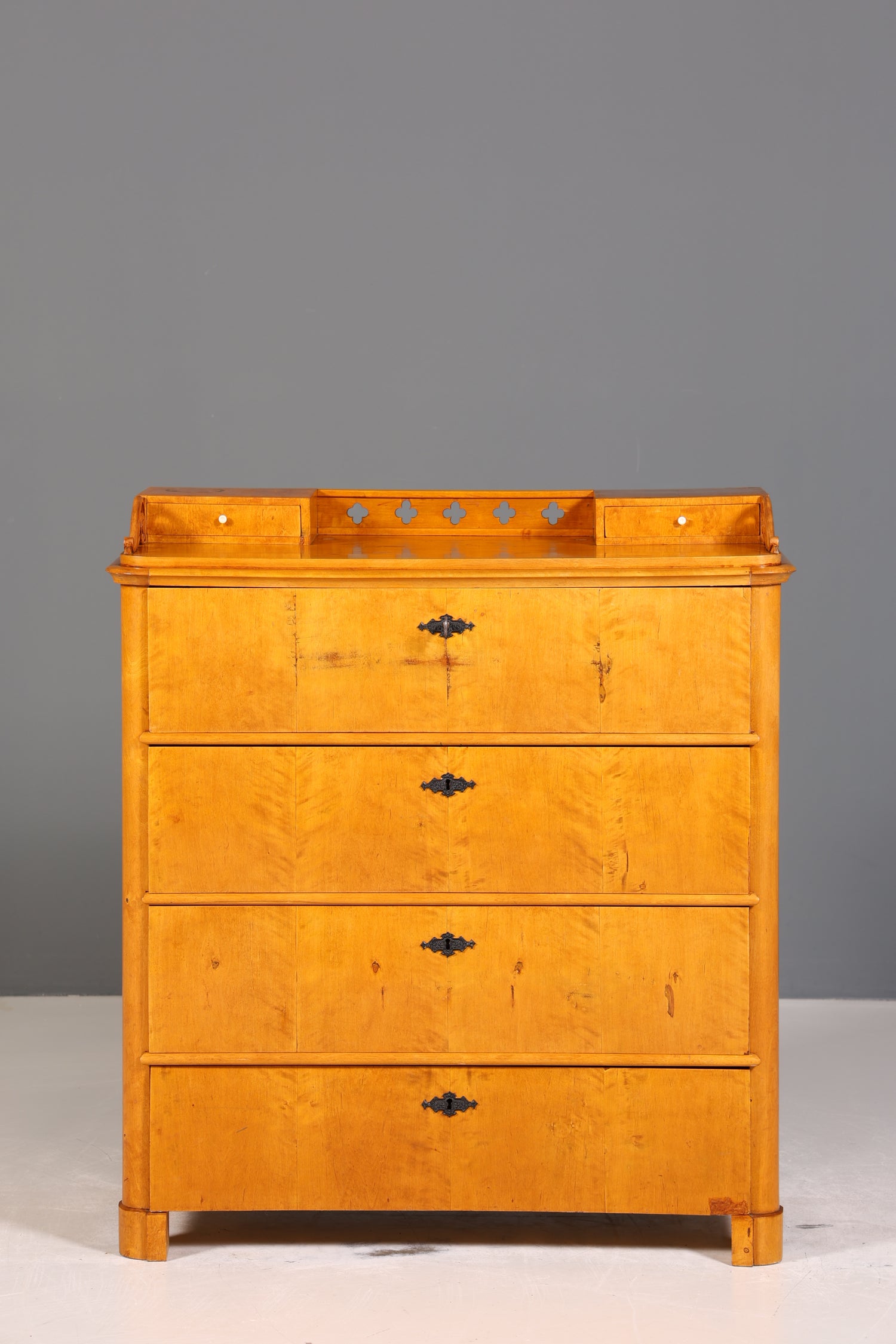 Wunderschöne Original Biedermeier Kommode Antik um 1880 Schubladenkommode Vertiko