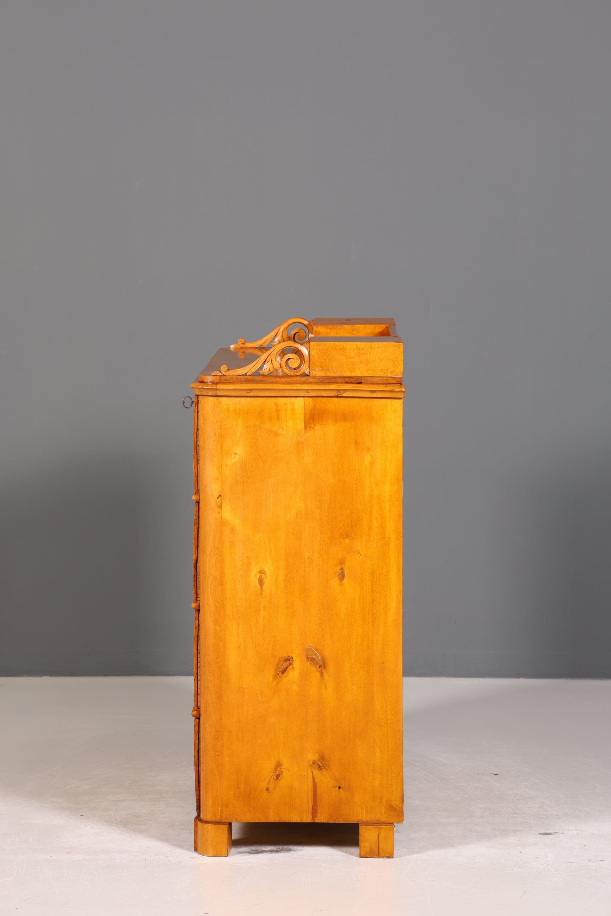 Wunderschöne Original Biedermeier Kommode Antik um 1880 Schubladenkommode Vertiko