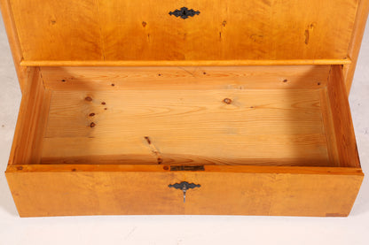Wunderschöne Original Biedermeier Kommode Antik um 1880 Schubladenkommode Vertiko