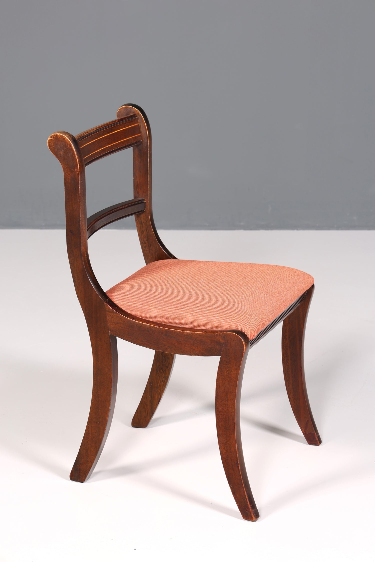 4x Edle Englische Stühle Englisch Dining Chairs  Mahagoni Küchenstühle Stuhlset