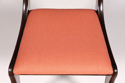 4x Edle Englische Stühle Englisch Dining Chairs  Mahagoni Küchenstühle Stuhlset