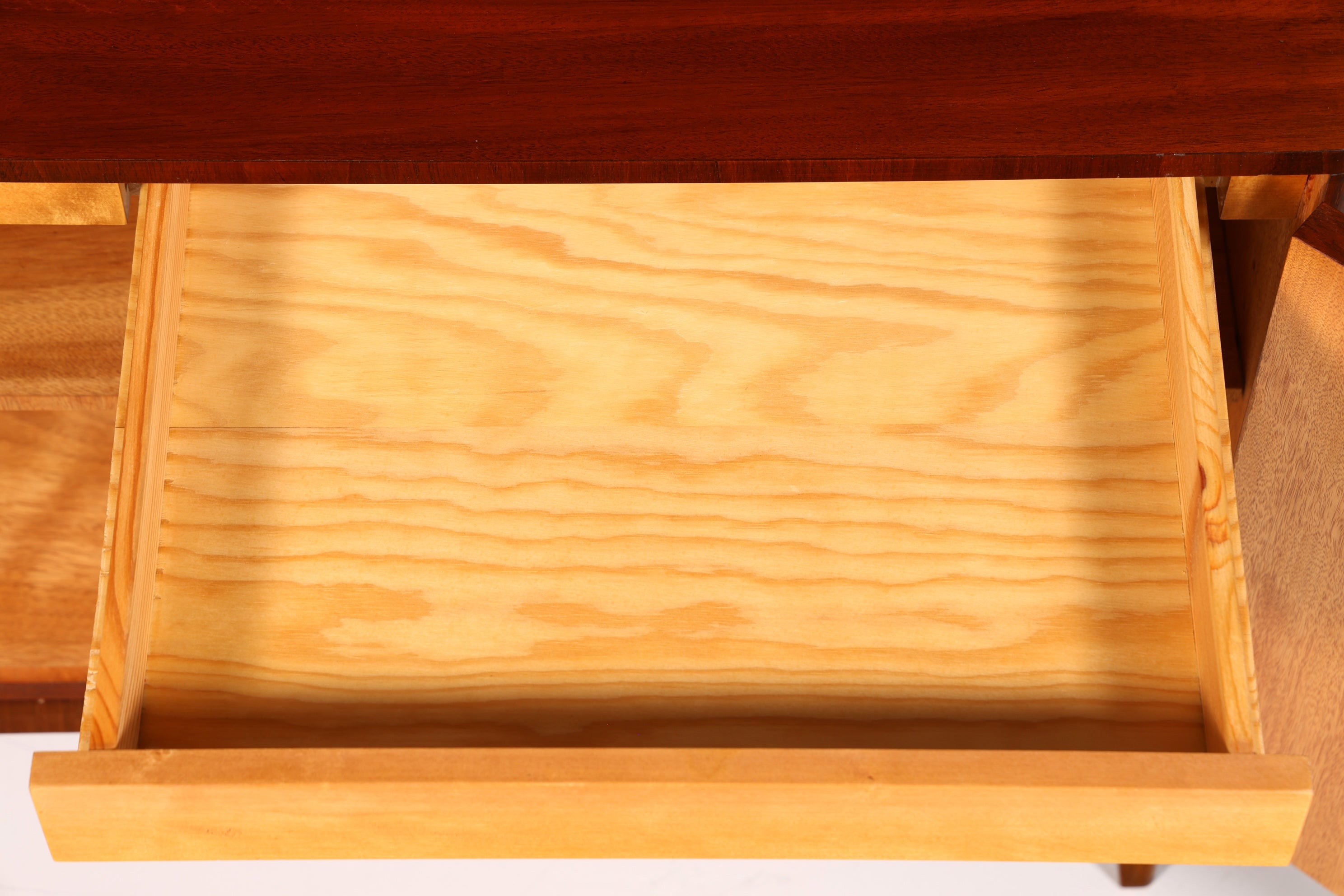 F184 Finish Wunderschöner Mid Century Schrank Bücherregal Vintage Sekretär Highboard Holz Regal