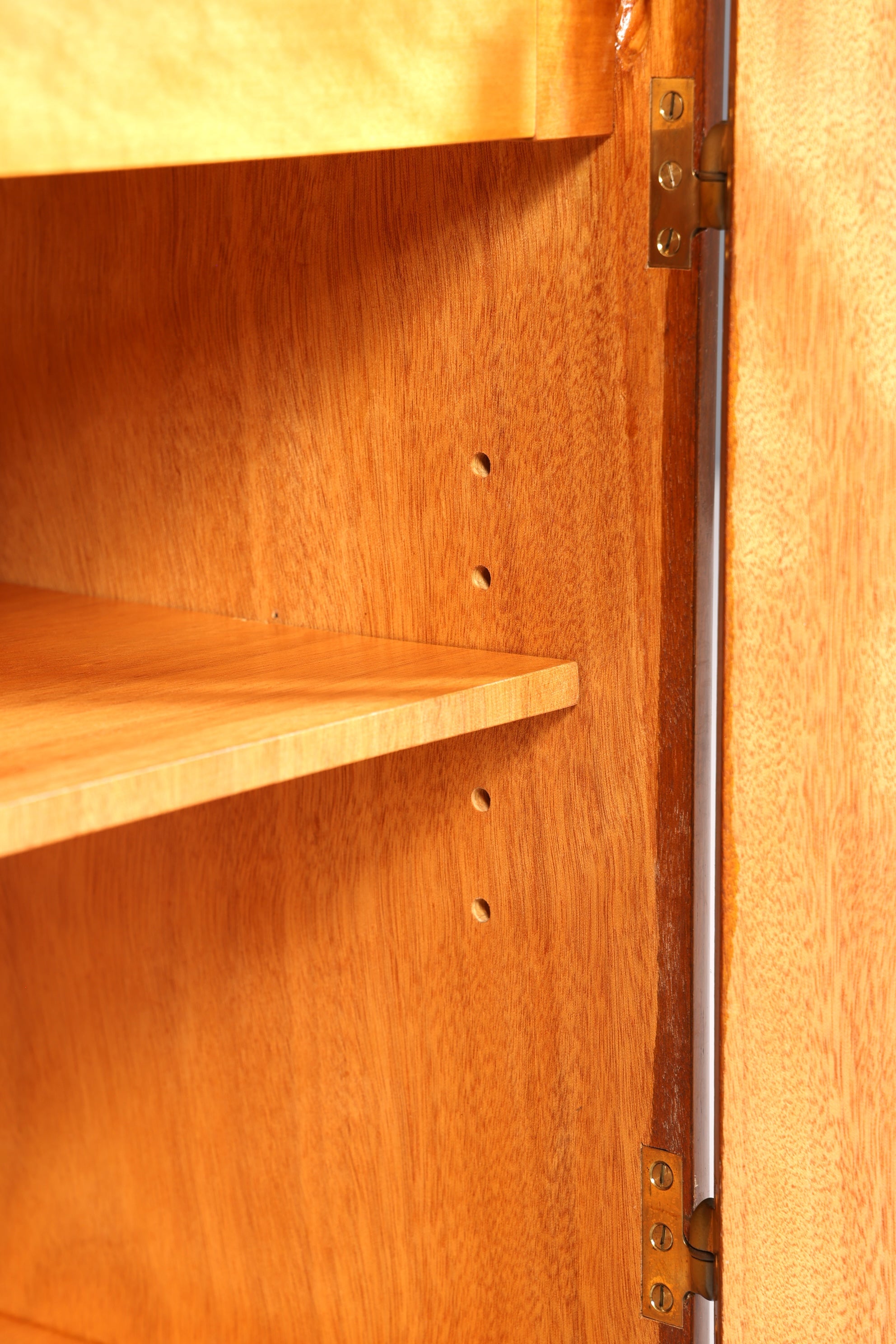 F184 Finish Wunderschöner Mid Century Schrank Bücherregal Vintage Sekretär Highboard Holz Regal