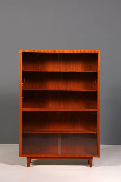 Wunderschöne Mid Century Vitrine Retro Regal Vintage Bücherregal Schrank 2 von 2