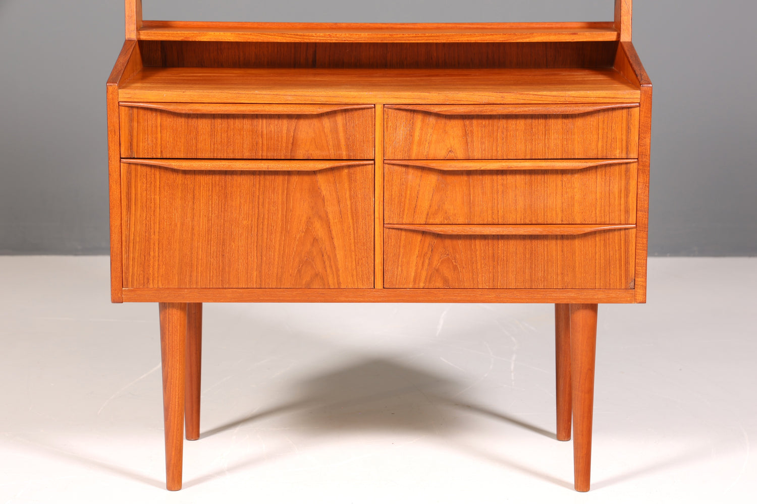 Wunderschöner Mid Century Schminktisch Danish Design Frisiertisch Retro Schreibtisch Teak Holz Vintage Tisch 60s