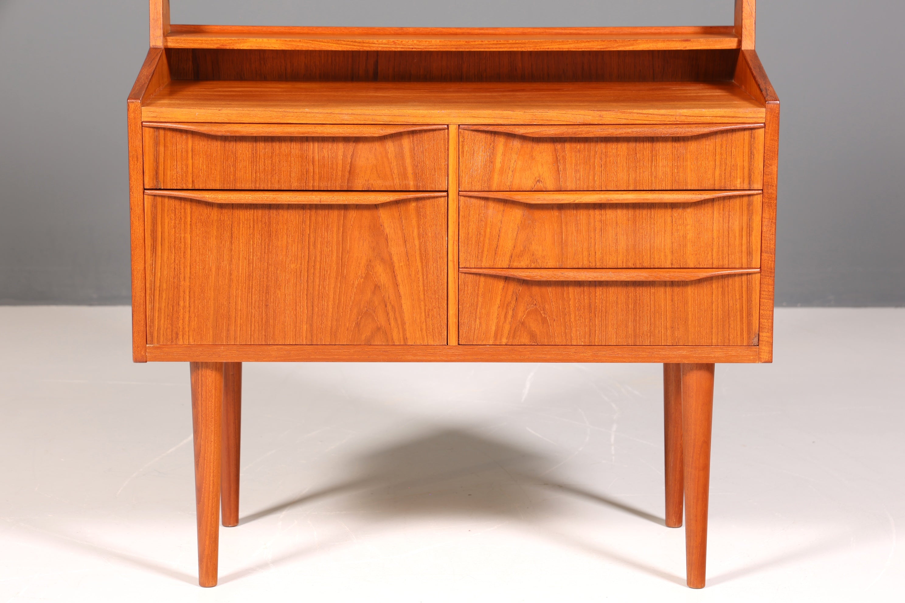 Wunderschöner Mid Century Schminktisch Danish Design Frisiertisch Retro Schreibtisch Teak Holz Vintage Tisch 60s