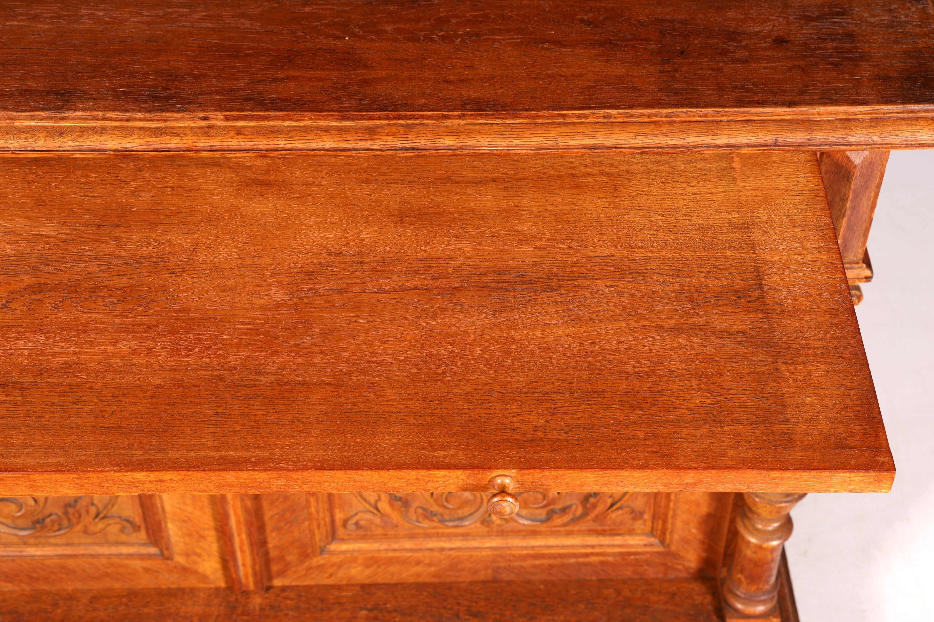 Stilvolles Gründerzeit Sideboard Louis Philippe Eiche Schrank Kommode um 1880