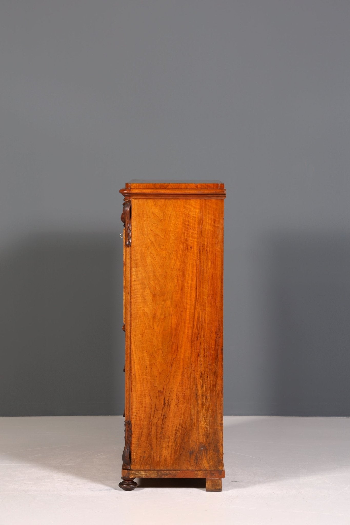Wunderschöner Louis Philippe Sekretär um 1880 Gründerzeit Antik Schrank Chiffoniere