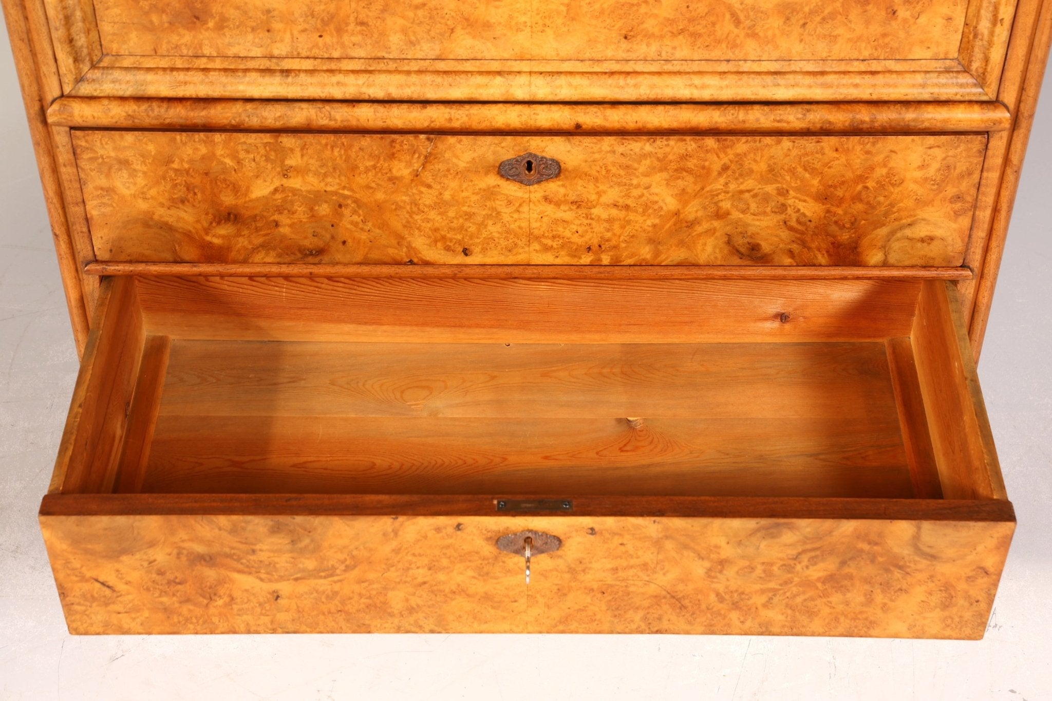 Wunderschöner Louis Philippe Sekretär um 1880 Gründerzeit Antik Schrank Chiffoniere