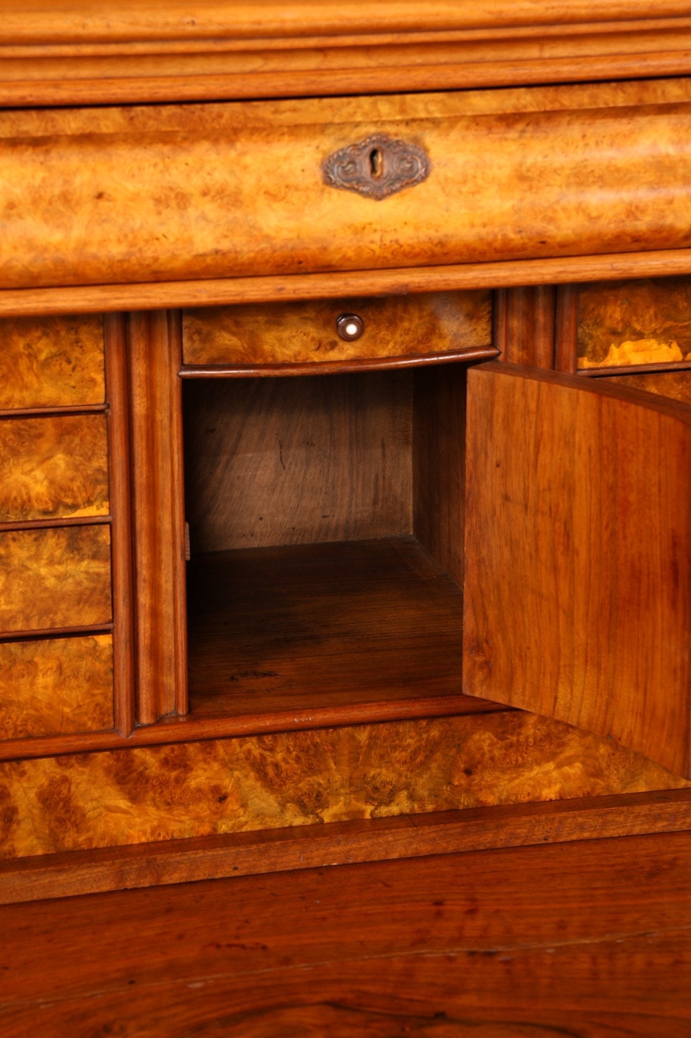 Wunderschöner Louis Philippe Sekretär um 1880 Gründerzeit Antik Schrank Chiffoniere