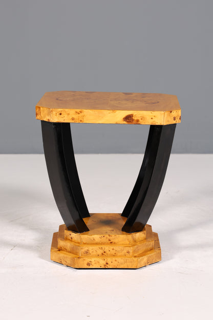 Elegant Art Deco design side table, antique style coffee table, storage table