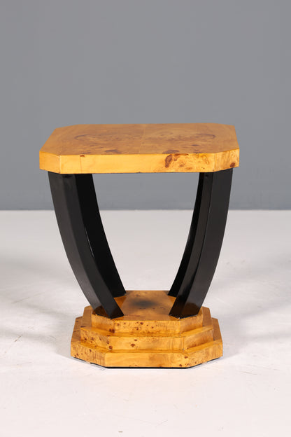 Elegant Art Deco design side table, antique style coffee table, storage table