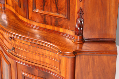 Traumhafter Louis Philippe Eckschrank Antik Gründerzeit Schrank um 1880