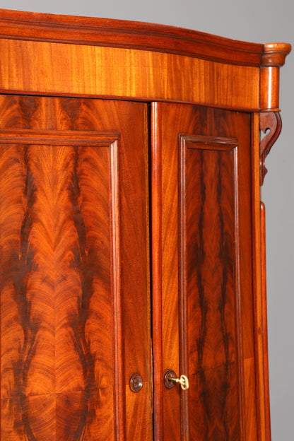 Traumhafter Louis Philippe Eckschrank Antik Gründerzeit Schrank um 1880