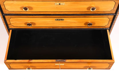 Wunderschöner Antik Sekretär echt Holz Schreibkommode Vertiko Schubladenkommode Schreibtisch