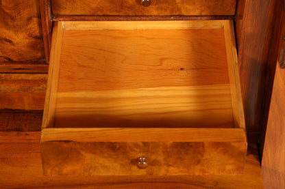 Wunderschöner Gründerzeit Sekretär Vertiko Highboard Louis Philippe Kommode um 1880