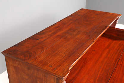 Beeindruckender Louis Philippe Sekretär Antik Rollladen Sekretär Nussbaum Schreibtisch Aufsatzsekretär