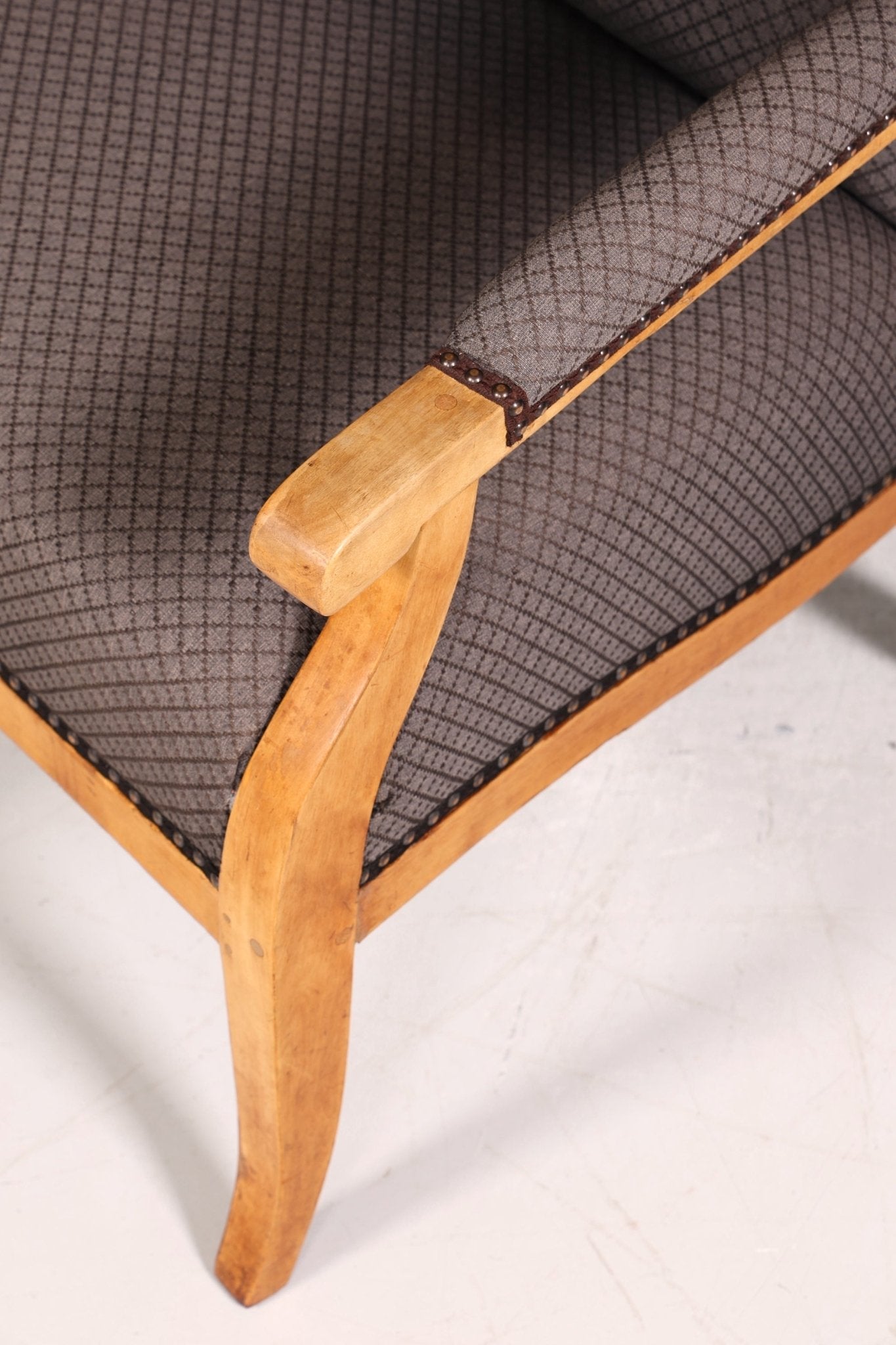 Wunderschöner Biedermeier Ohrenbackensessel Antik Armlehnsessel Polstersessel Lesesessel Sessel