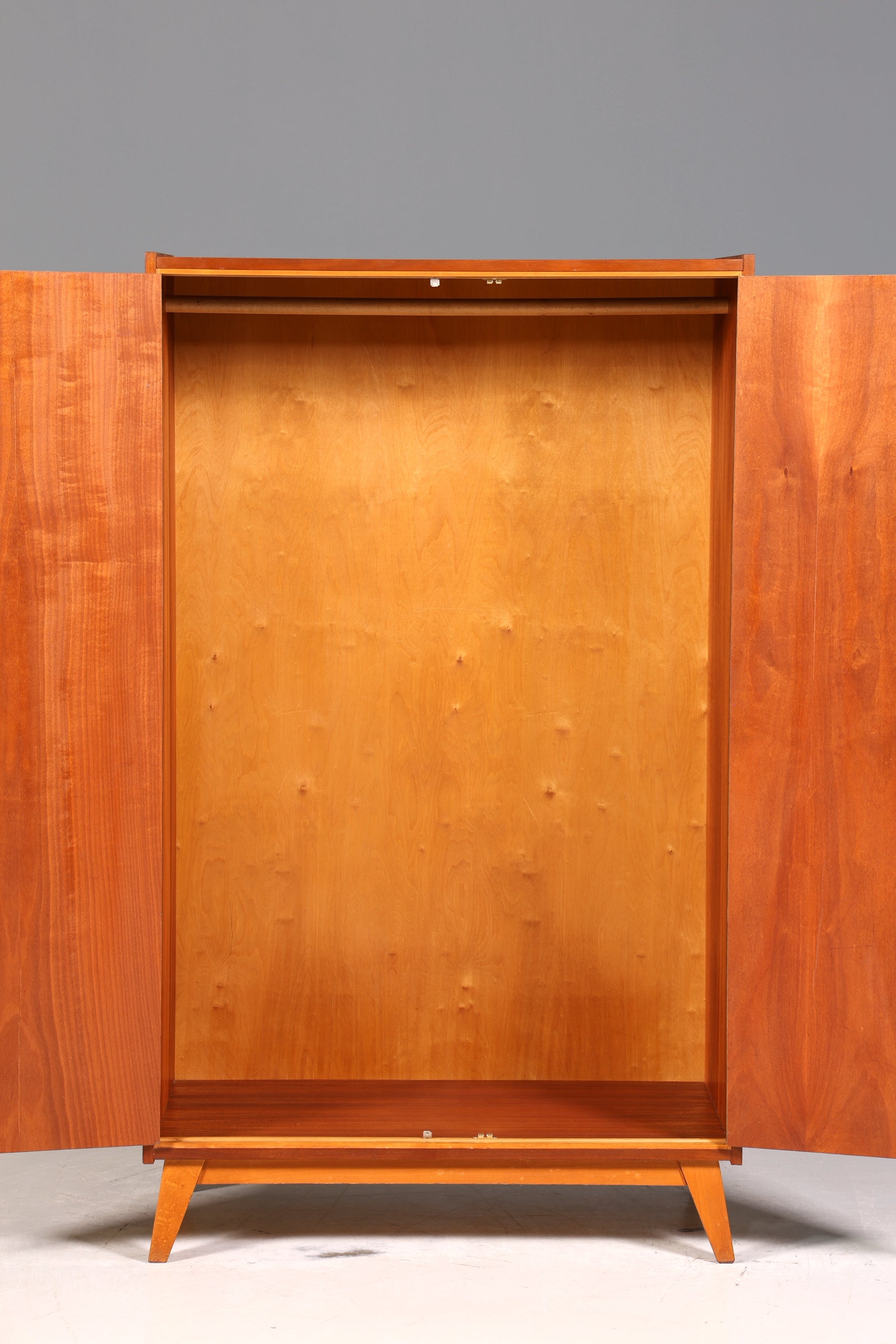Traumhafter Mid Century Kleiderschrank Vintage Schrank Retro VEB Wäscheschrank