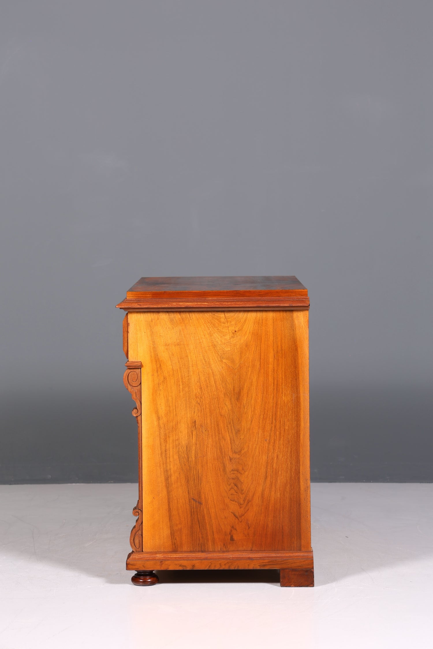 F227 Finish cm Wunderschöne Gründerzeit Kommode Jugendstil Antik Sideboard Schubladenkommode Wäschekommode