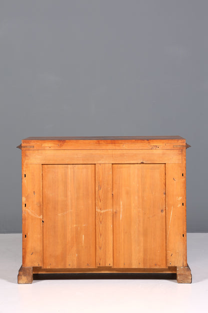 F227 Finish cm Wunderschöne Gründerzeit Kommode Jugendstil Antik Sideboard Schubladenkommode Wäschekommode