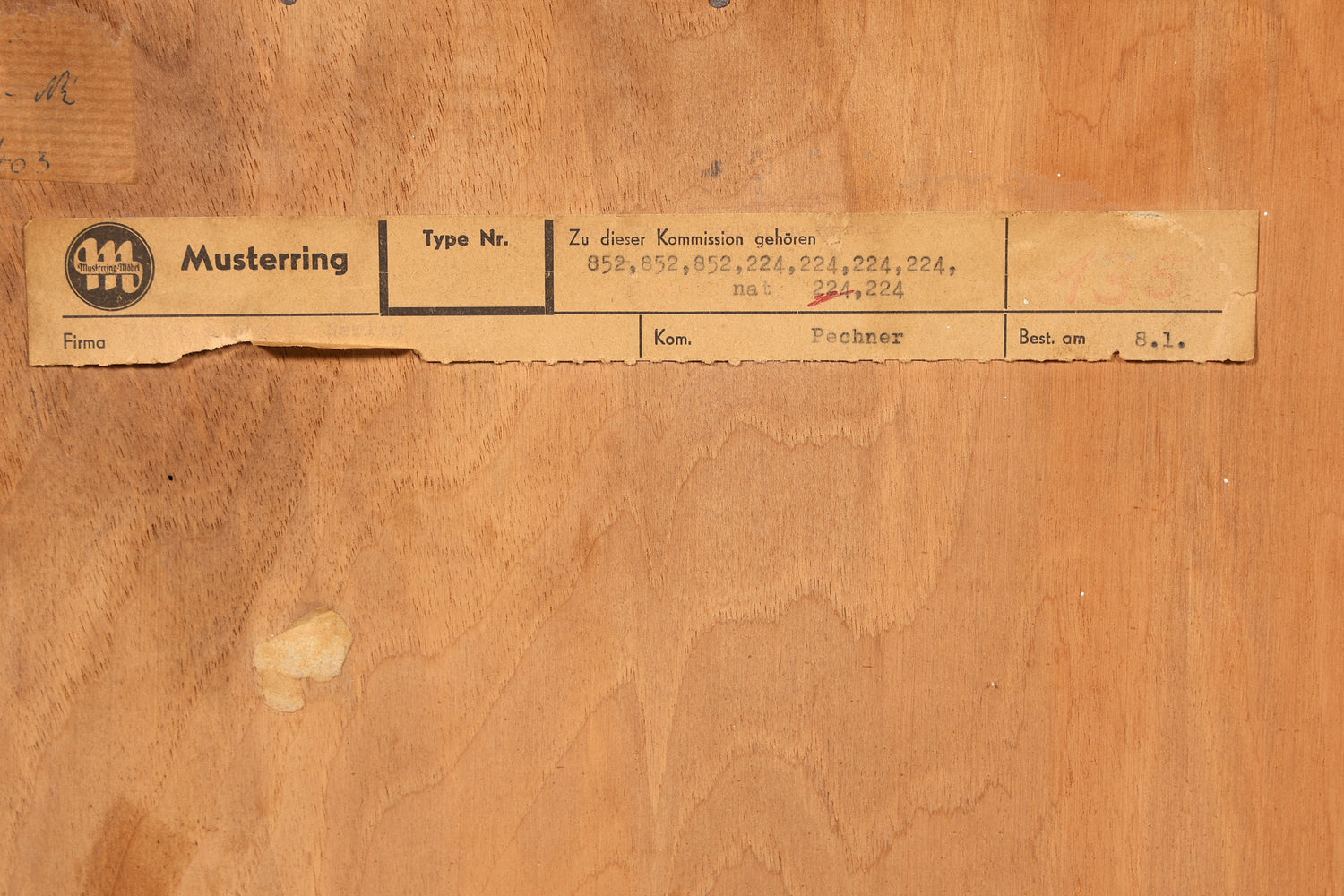 Stilvolles Original Musterring Regal Mid Century Bücherregal Retro echt Holz Buchablage
