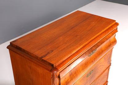 Wunderschöne Louis Philippe Kommode Nussbaum Biedermeier Schubladenkommode um 1890