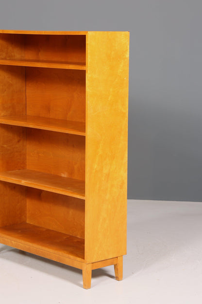 Traumhaftes Mid Century Regal Vintage Bücherregal Retro Schrank 60er Jahre Buchablage Birke