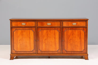 Traumhaftes Englisches Sideboard Original Heldense Buffet Antik Stil Mahagoni Schrank Anrichte