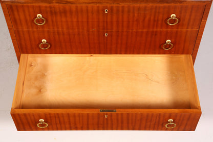 Wunderschöner Mid Century Rollladen Sekretär echt Holz Büro Schrank Vintage Schreibkommode 60s